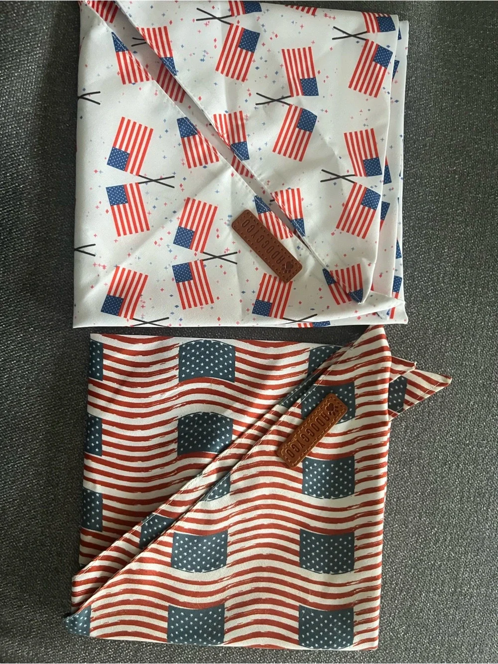 Patriotic American Flag Bandana Scarf - Red, White & Blue
